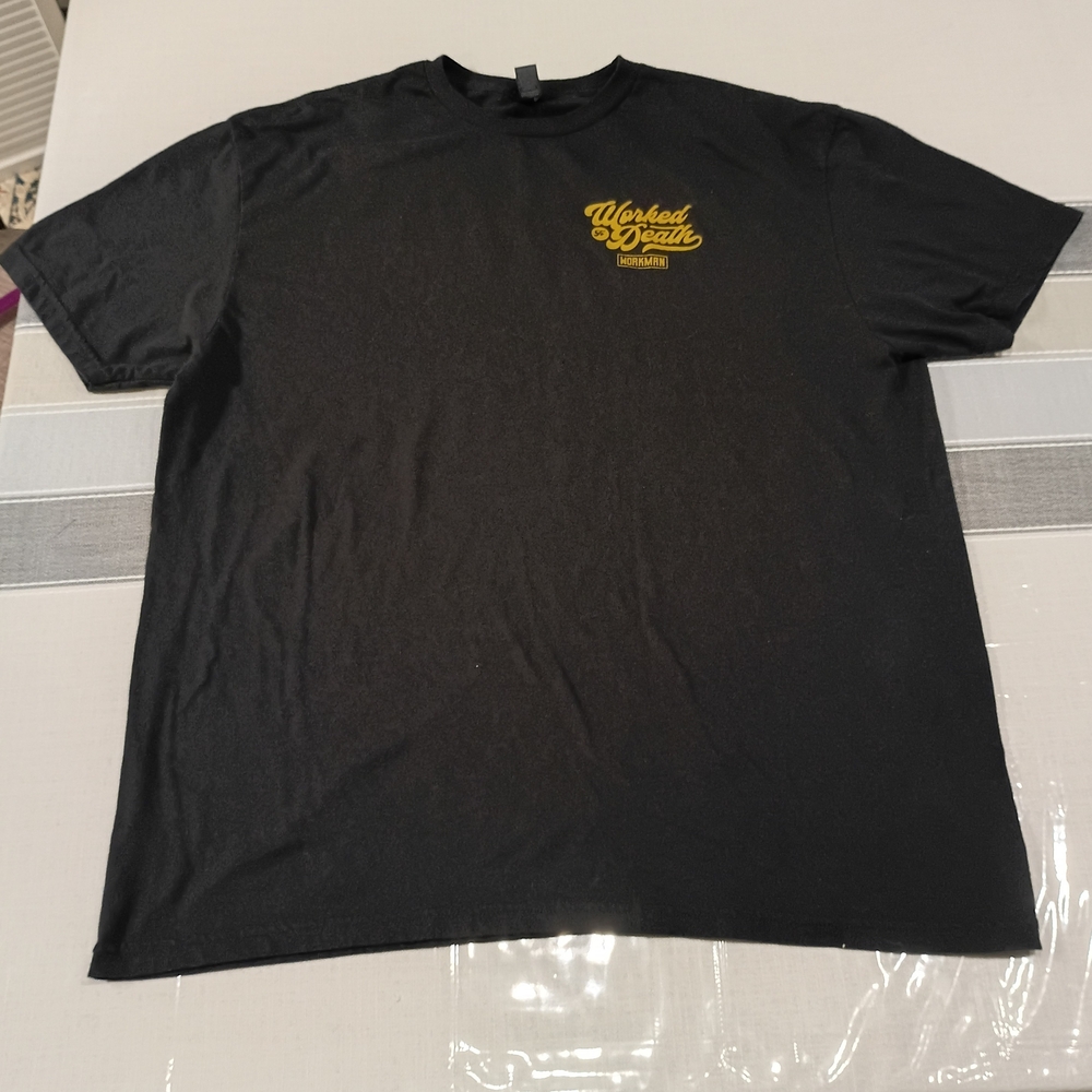 Workman Trading USA Grim Reaper Death Black T-Shirt - Picture 3 of 5